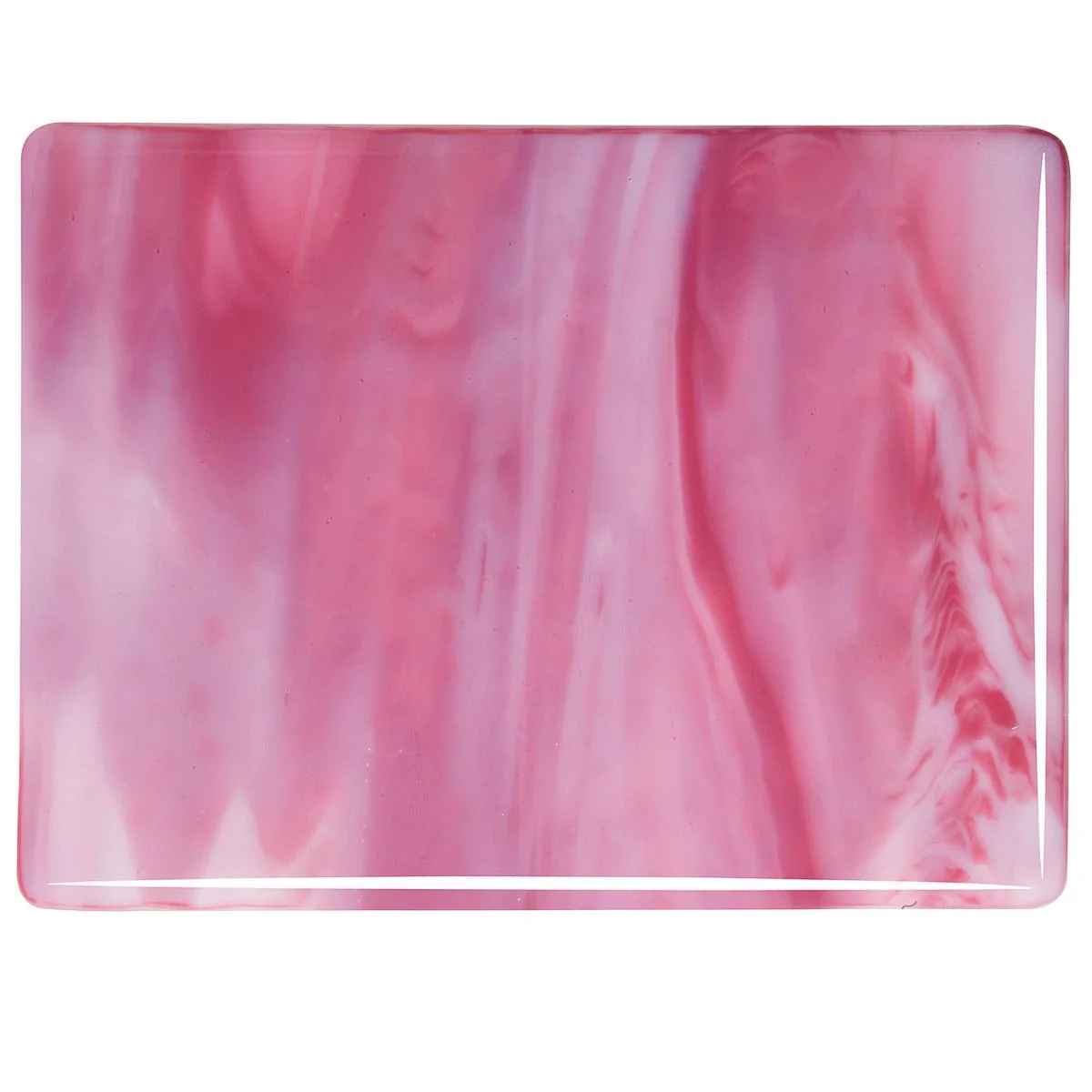 White, Pink Opal 2-Color Mix, Double-rolled, 3 mm, Fusible - Image 2