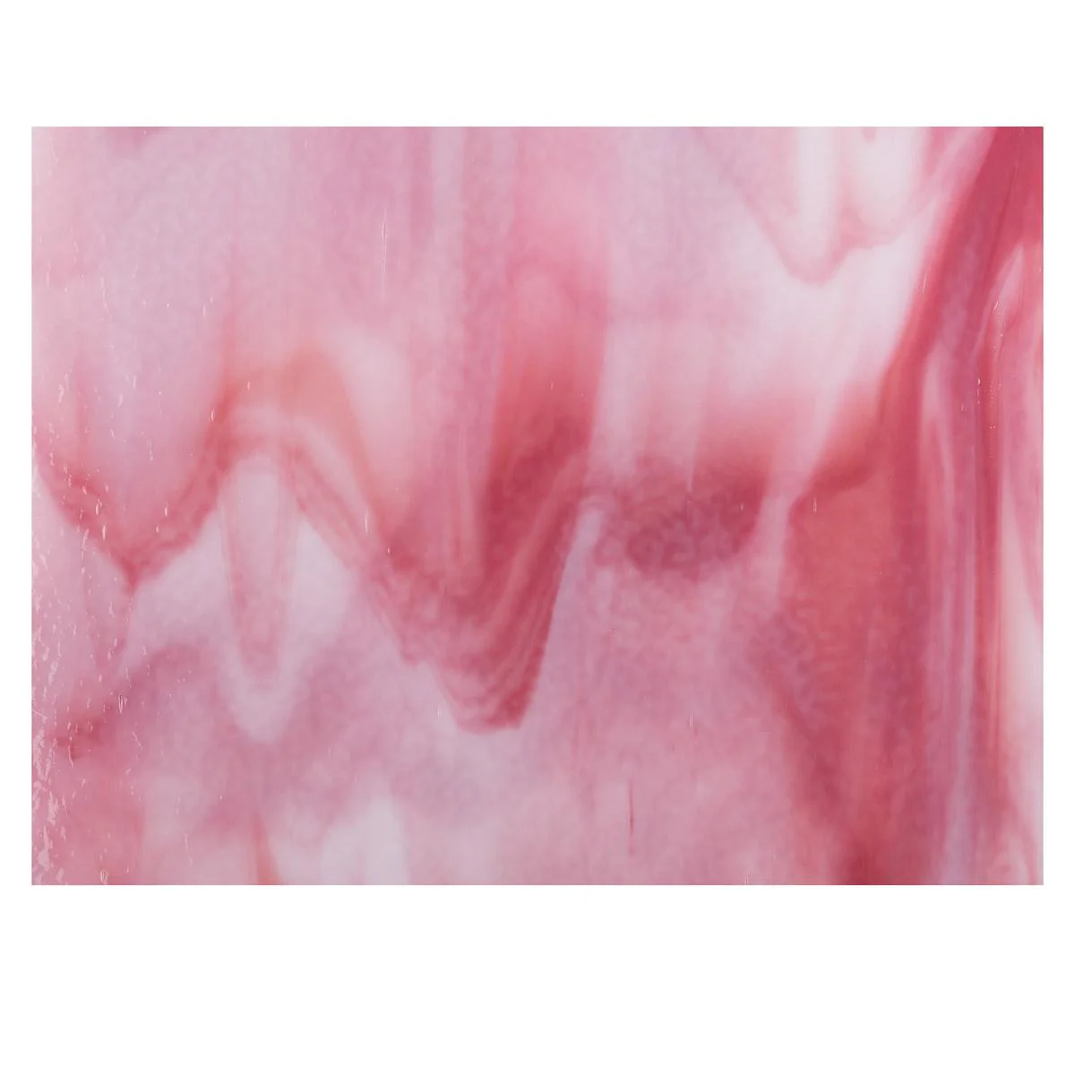 White, Pink Opal 2-Color Mix, Double-rolled, 3 mm, Fusible - Image 3