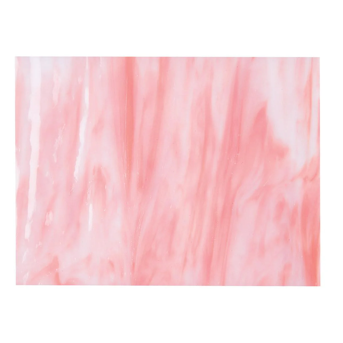 White, Salmon Pink Opal 2-Color Mix, Single-rolled, 3 mm, Fusible - Image 3