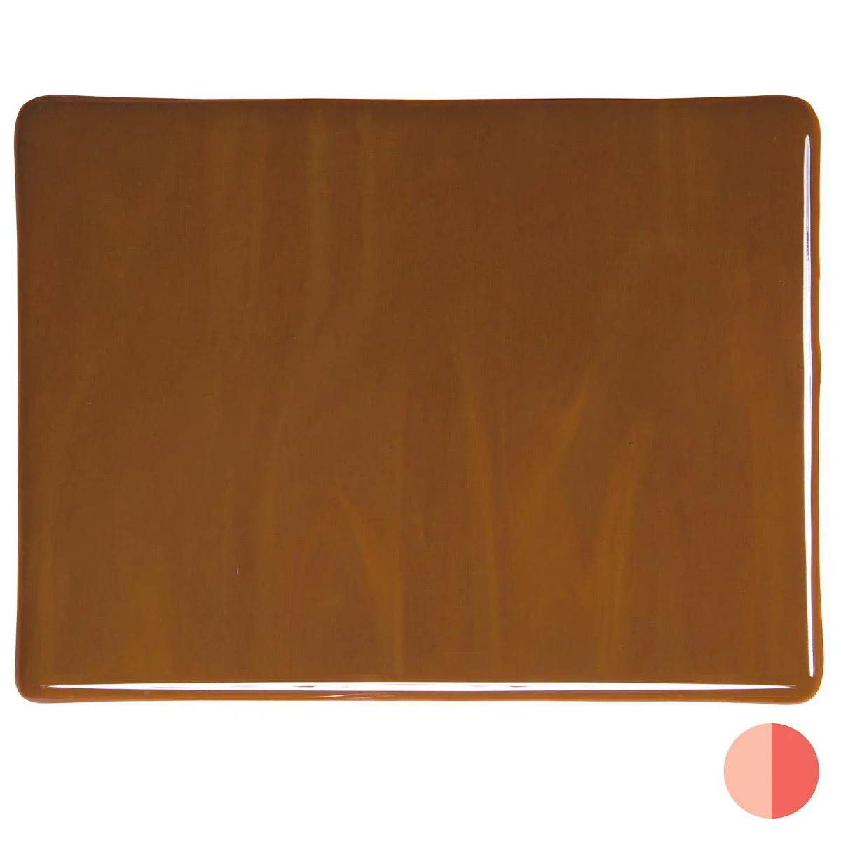 Woodland Brown Opalescent, Thin-rolled, 2 mm, Fusible - Image 2