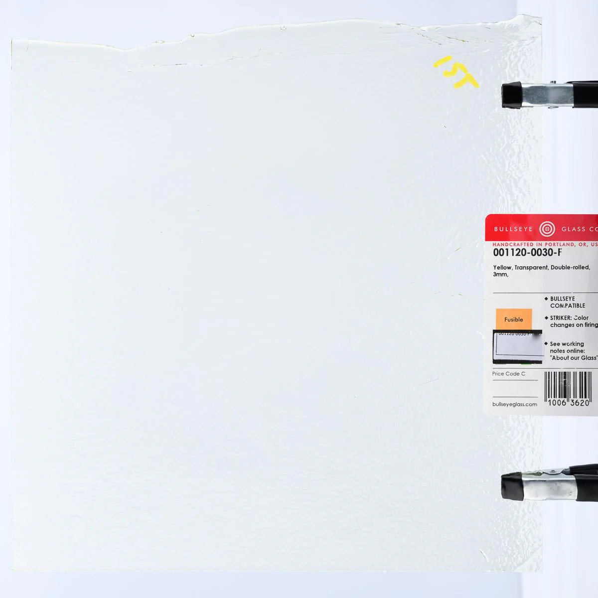 Yellow Transparent, Double-rolled, 3 mm, Fusible - Image 3